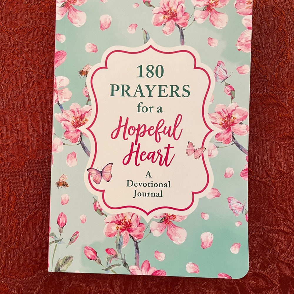 Barbour 180 Prayers/Scriptures Floral Devotional Journal - Pink and Green/NEW